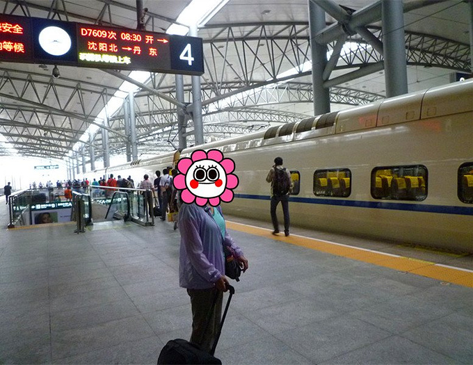 沈阳北站-丹东(d7609)图片