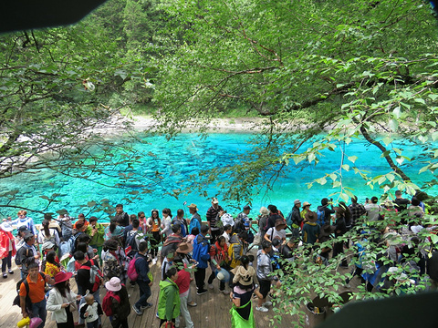 五彩池旅游景点攻略图