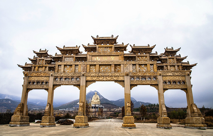 圣经山风景区图片