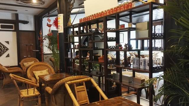 三国川剧变脸茶园·喝老成都盖碗茶