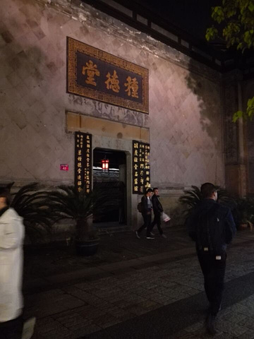 白天景色应该很不错.杭州火车站出来后,街边风景.