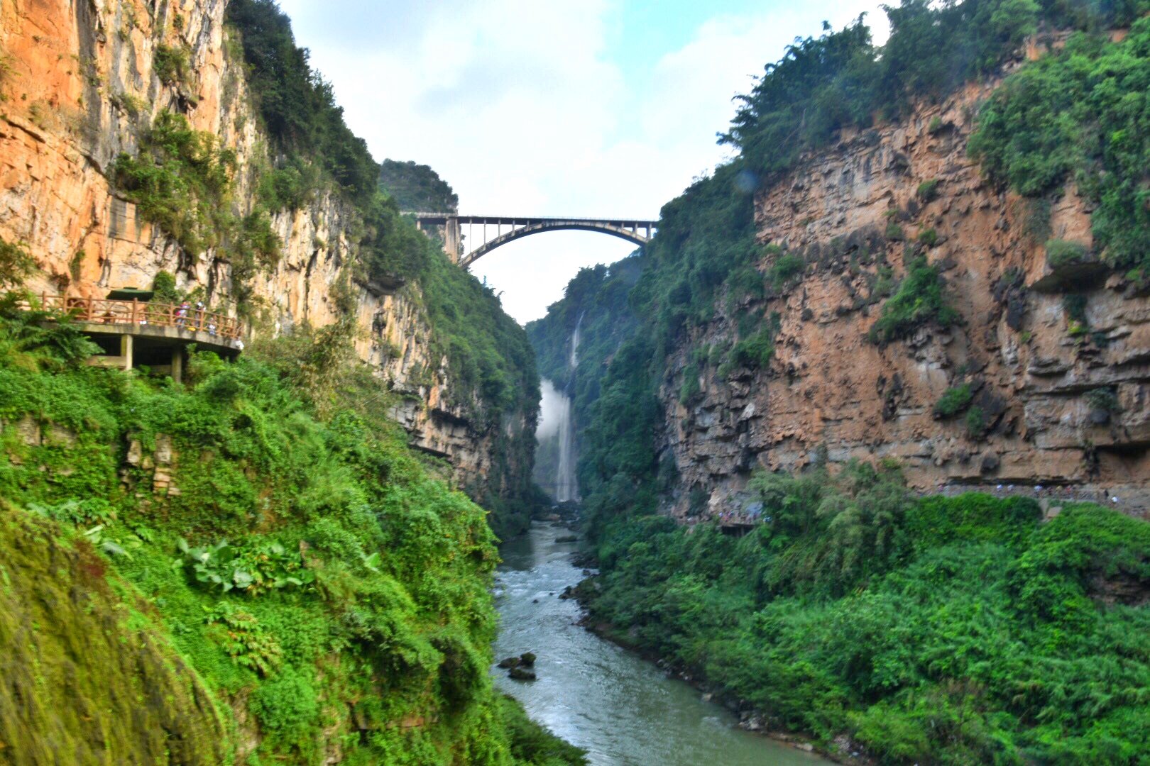 马岭河峡谷在哪里,马岭河峡谷图片,马岭河峡谷风景区介绍_大山谷图库