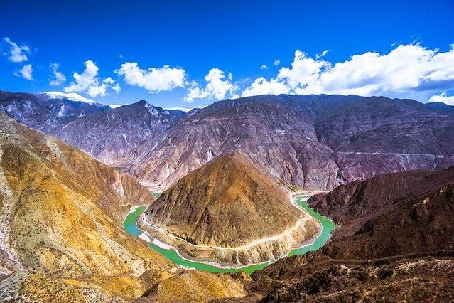 金沙江大拐弯观景台