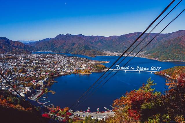 河口湖富士山全景缆车