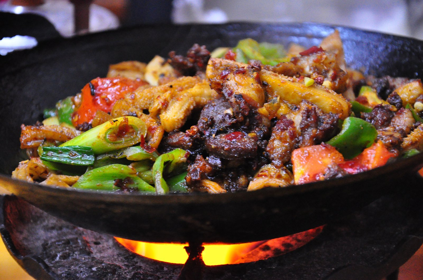 张家界胡师傅三下锅图片