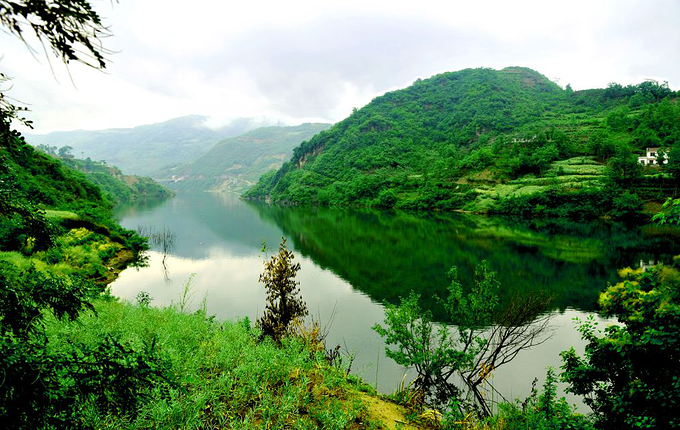 安康石泉哪个省,风景,县城_大山谷图库