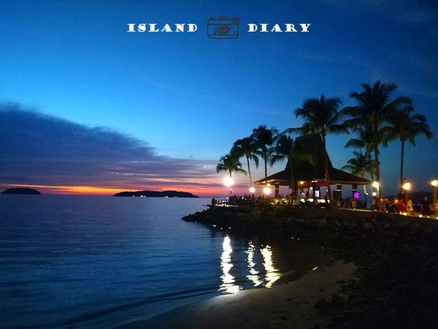 沙巴香格里拉日落酒吧