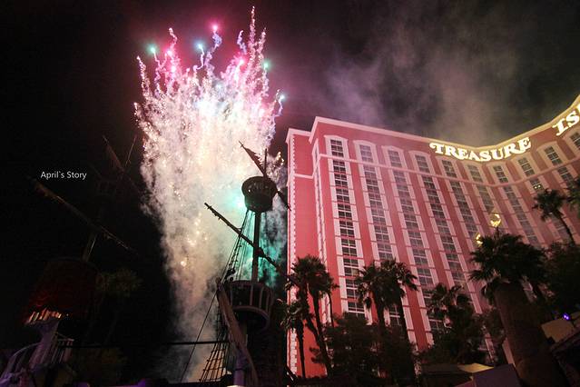 金银岛酒店海盗湾演出