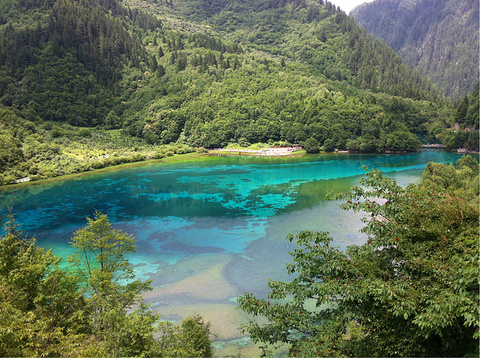 九寨沟-五花海旅游景点攻略图