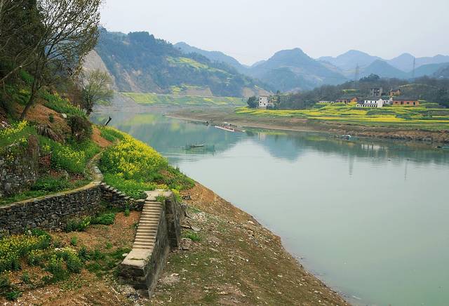 深渡码头游船游