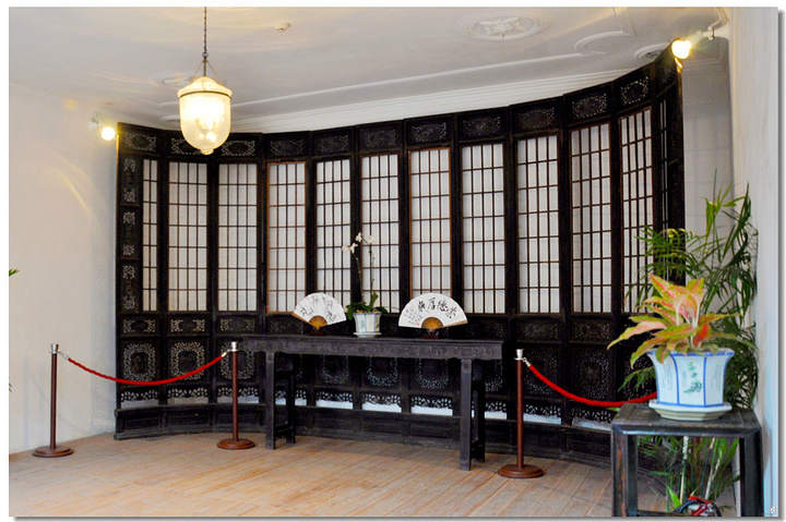 积善堂书房,盛世危言出自这间房【两房区之间以大内院相连.