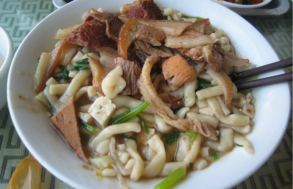 张掖的名吃——孙记炒炮