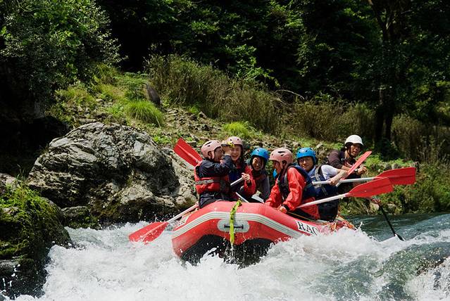 保津峡漂流