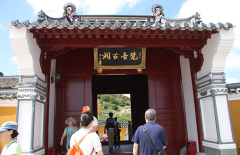 梵音洞旅游景点攻略图