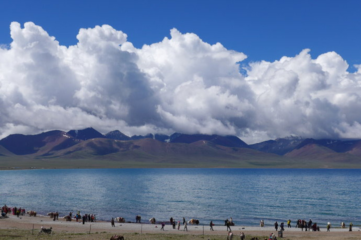 2017从唐古拉山口到纳木错湖,一路有看不完的