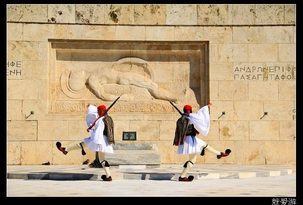 上帝洒落一地的蓝,希腊