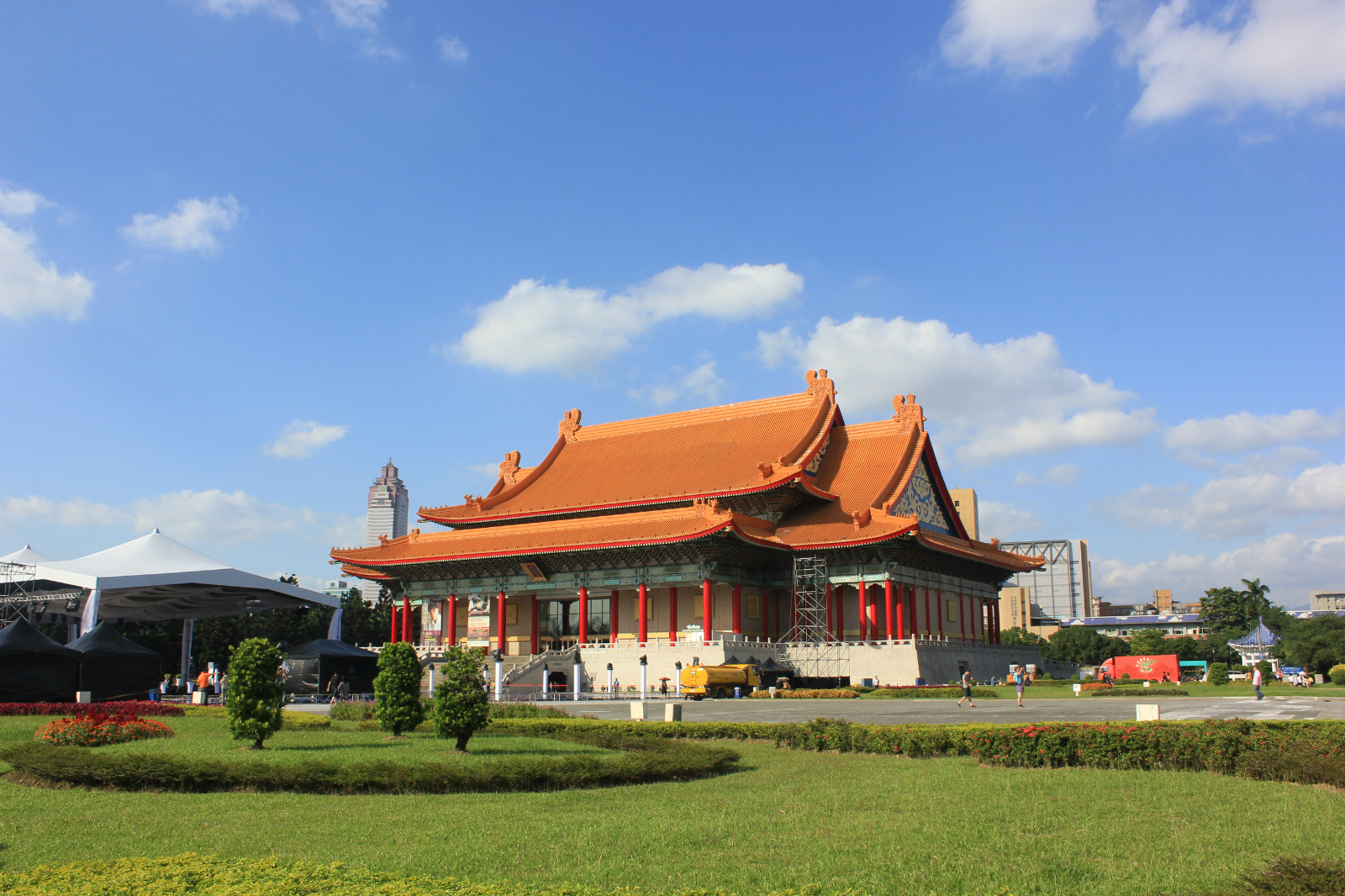 2022国民革命忠烈祠游玩攻略,这里的绿化也很不错,风景很.