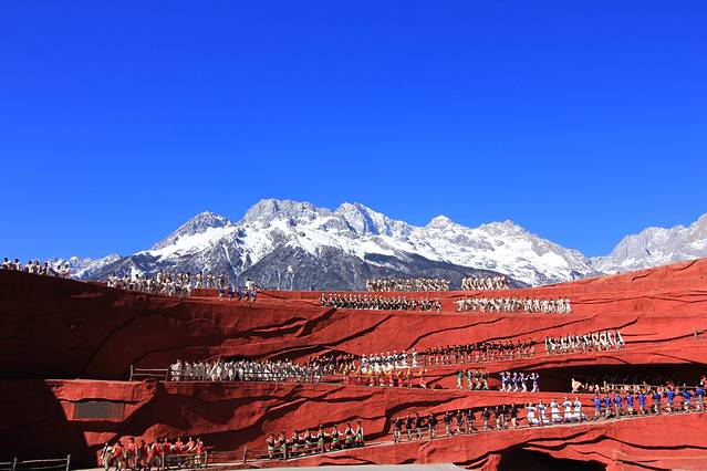 《印象丽江》演出