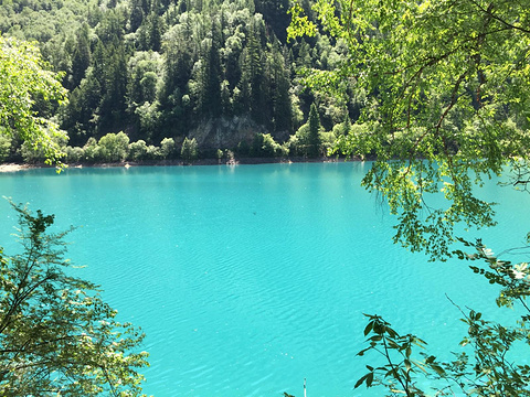 五彩池旅游景点攻略图