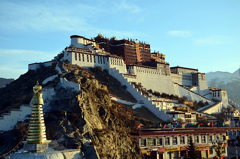 布达拉宫旅游景点攻略图