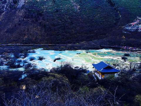 五彩池旅游景点攻略图