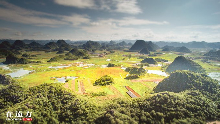 2017普者黑离昆明大概350公里,到达景区需要