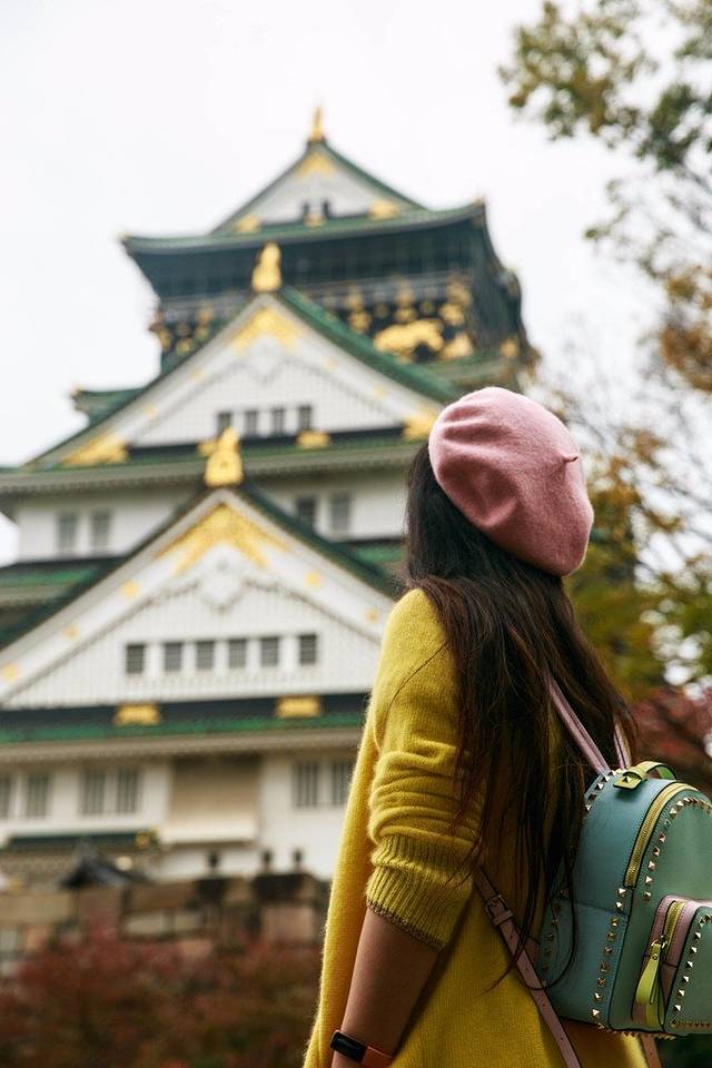 跟随美少女,一起体验关西的美食美景