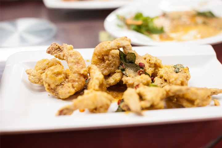 2017我们点的咸蛋黄蟹,螃蟹比大茄来做的好,非