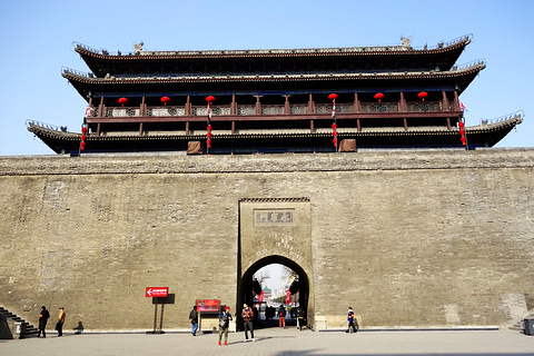 西安城墙-玉祥门旅游景点攻略图