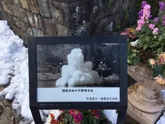 "免费的事最喜欢了正好去的前一天下了大雪所以当天的公园特别美白茫茫的好梦幻这里有一个热..._箱根强罗公园"的评论图片