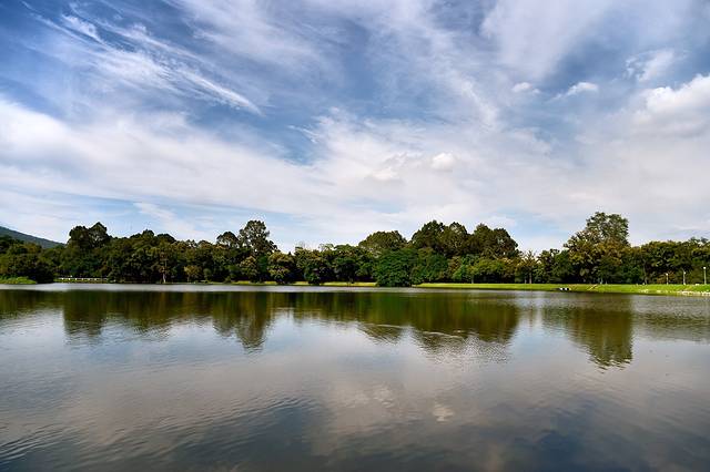 清迈大学静心湖