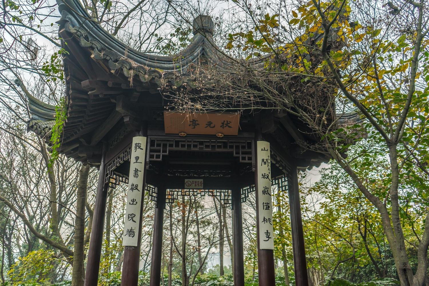 首页 评论详情 蕺山又名王家山,王羲之故居便在山脚下,上面有蕺山书院