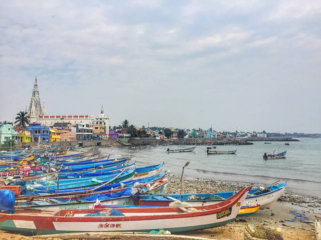本地治里老城法国区