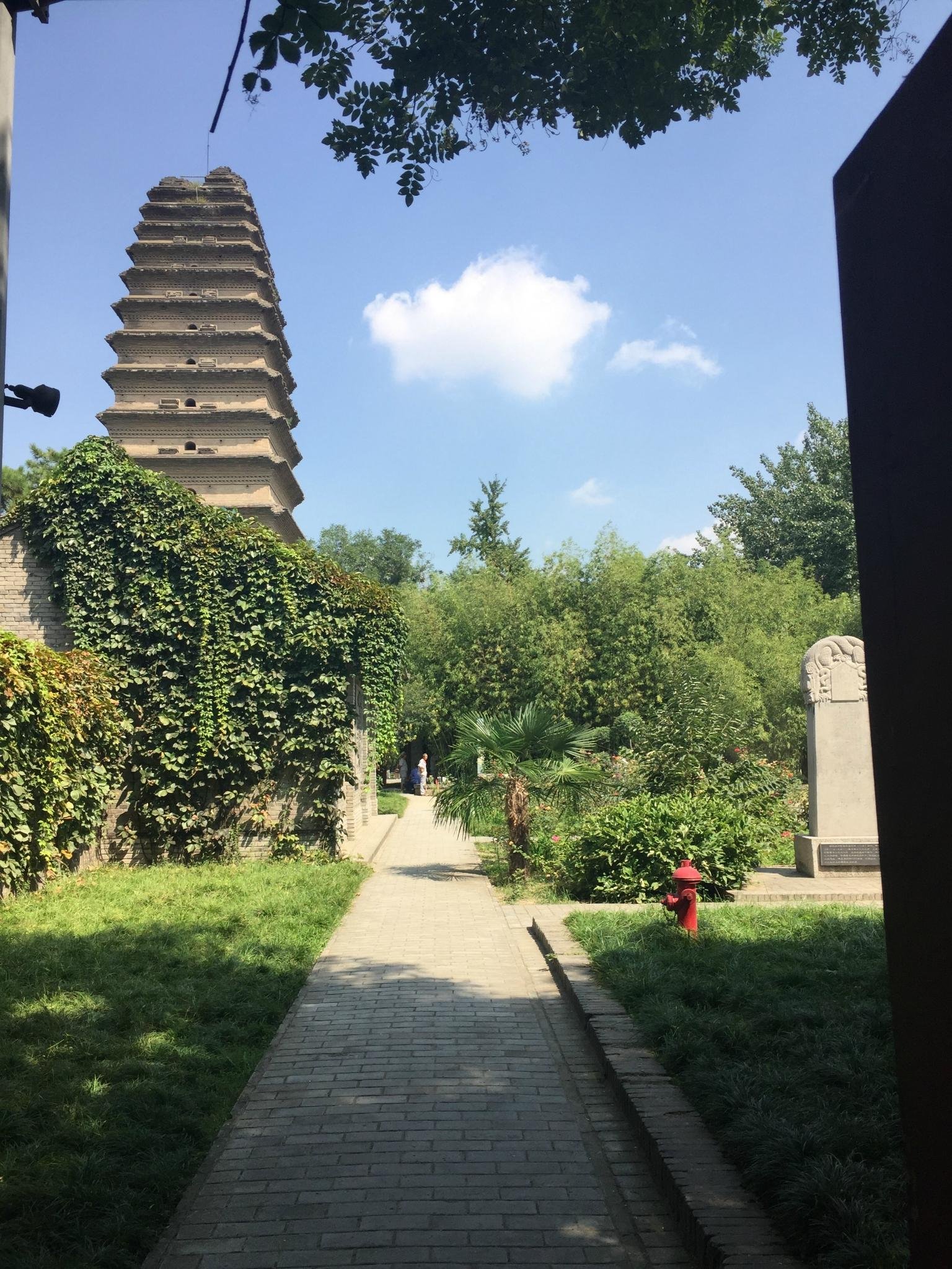 小雁塔是有开放时间的,去之前一定要查好