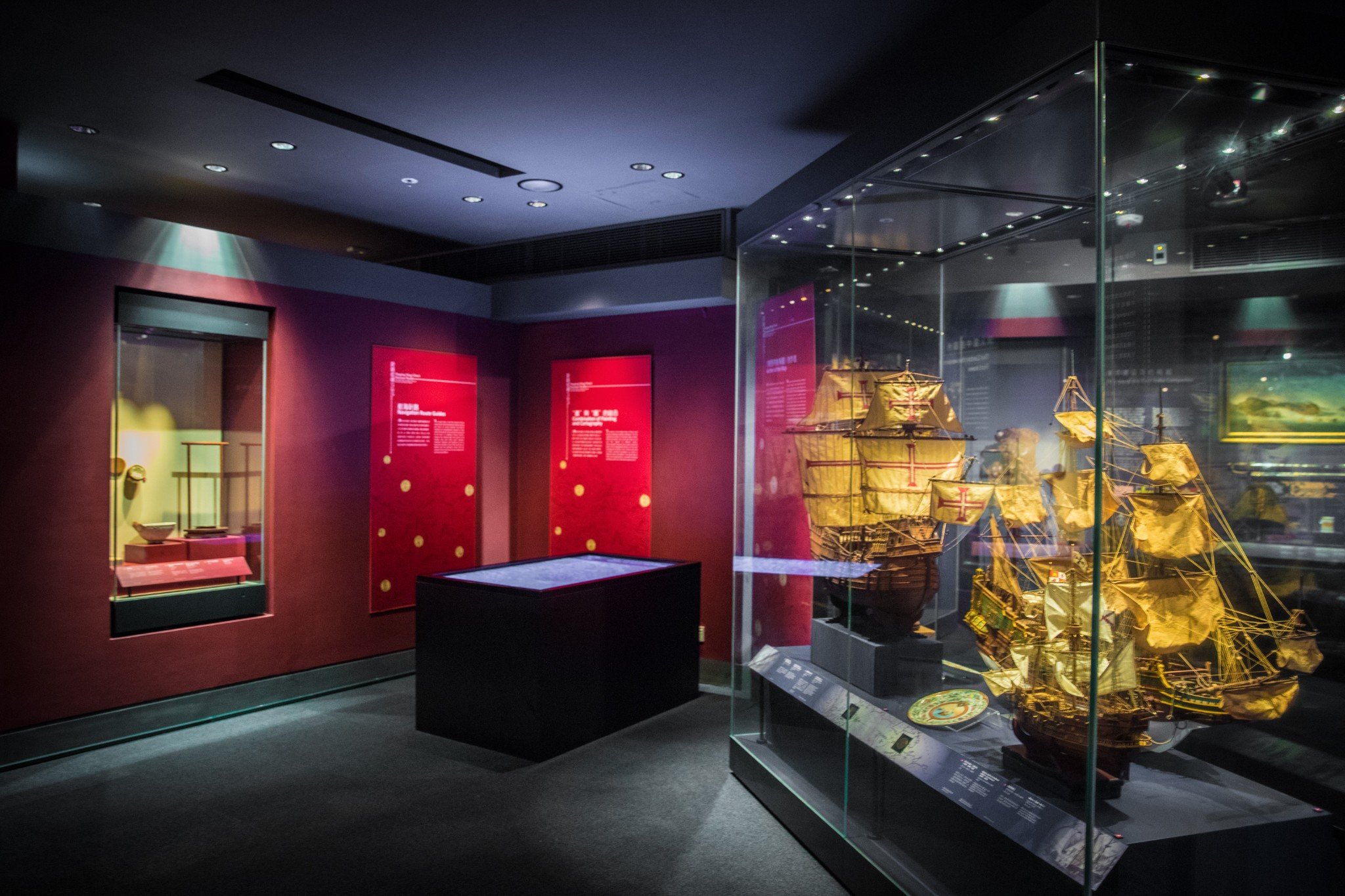 2018香港海事博物馆游玩攻略,.,在互动展品前,