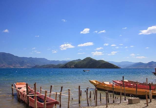 猪槽船游湖（大落水码头）