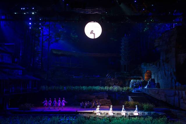 《边城》大型森林剧场演出