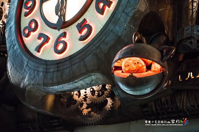 宫崎骏设计的日本电视台大钟