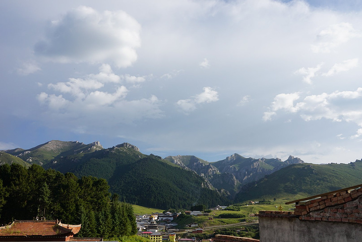 我对老爸说,咱这是出来洗肺了啊!) 郎木寺 特别