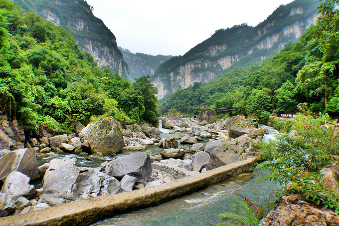 南江大峡谷图片