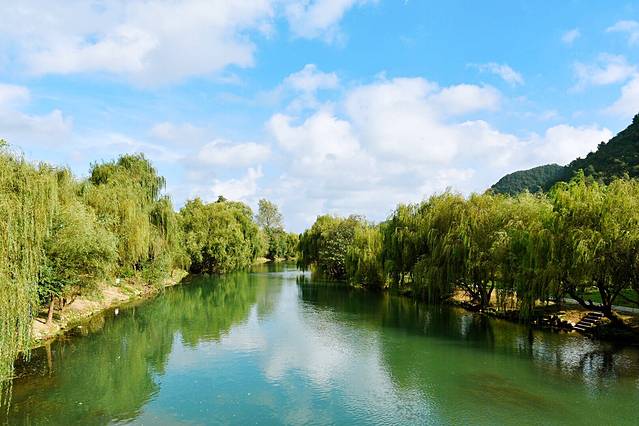 花溪国家城市湿地公园十里河滩景区