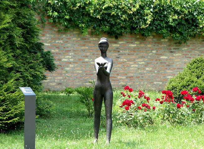 摄于塞尔维亚首都贝尔格莱德的铁托纪念中心 