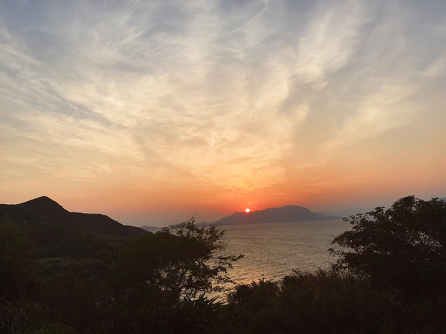 中国最美十大海岛嵛山岛楼梯通往观赏夕阳圣地期待着岛