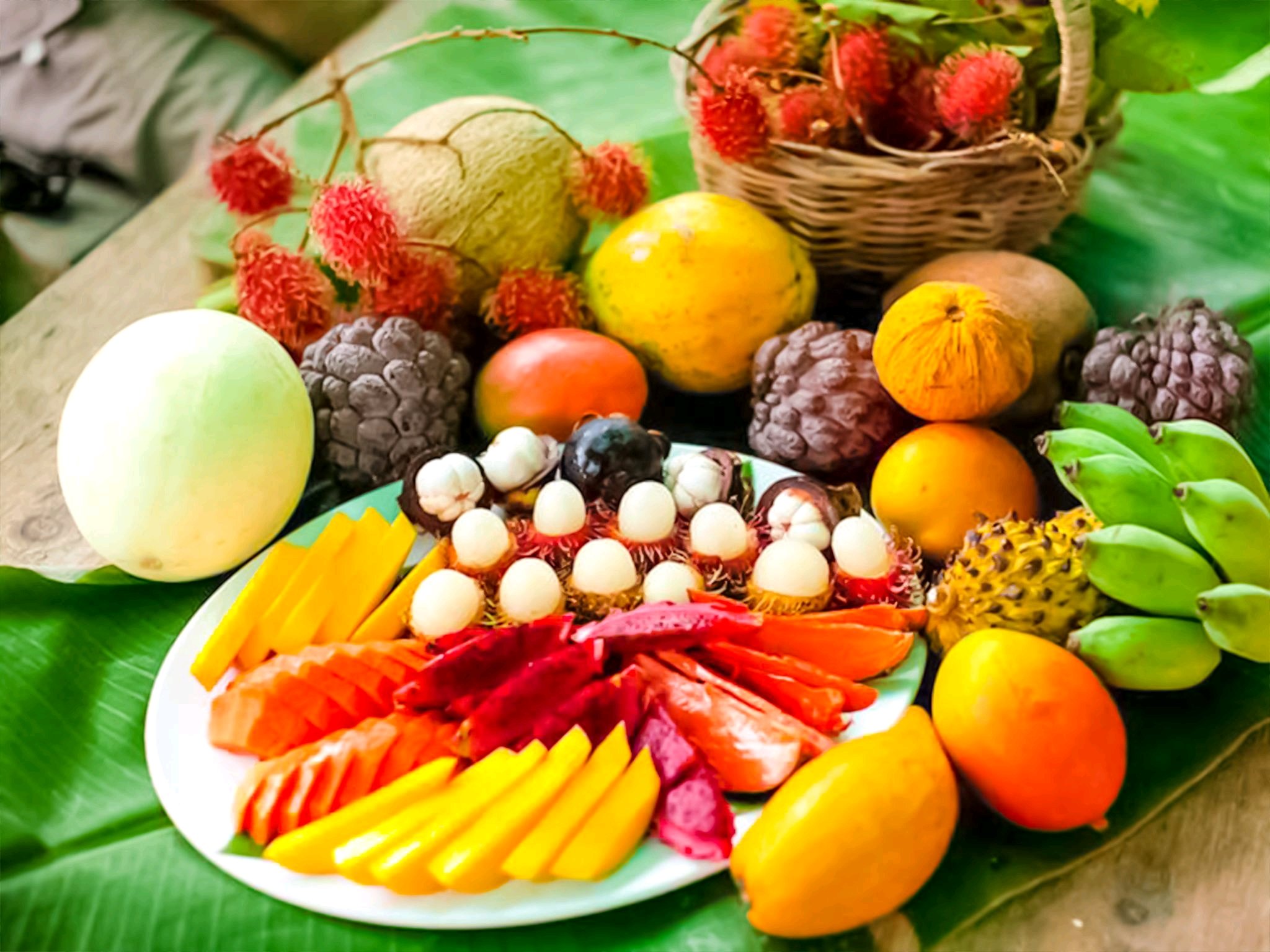 苏帕他水果园可以说是水果的王国,也是泰国东部最大的水果观光园