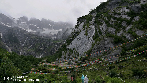 雨崩景区-神瀑旅游景点攻略图