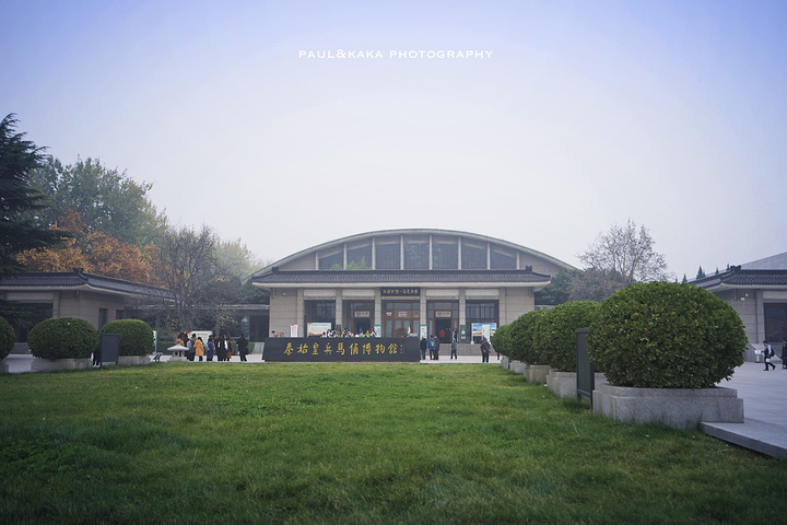 原始的彩色兵马俑一定超美非常震撼的!所以来