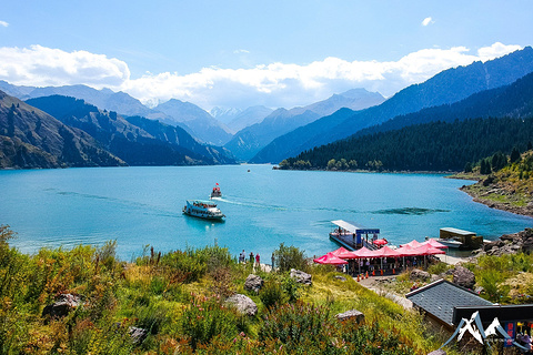 天山天池旅游景点攻略图