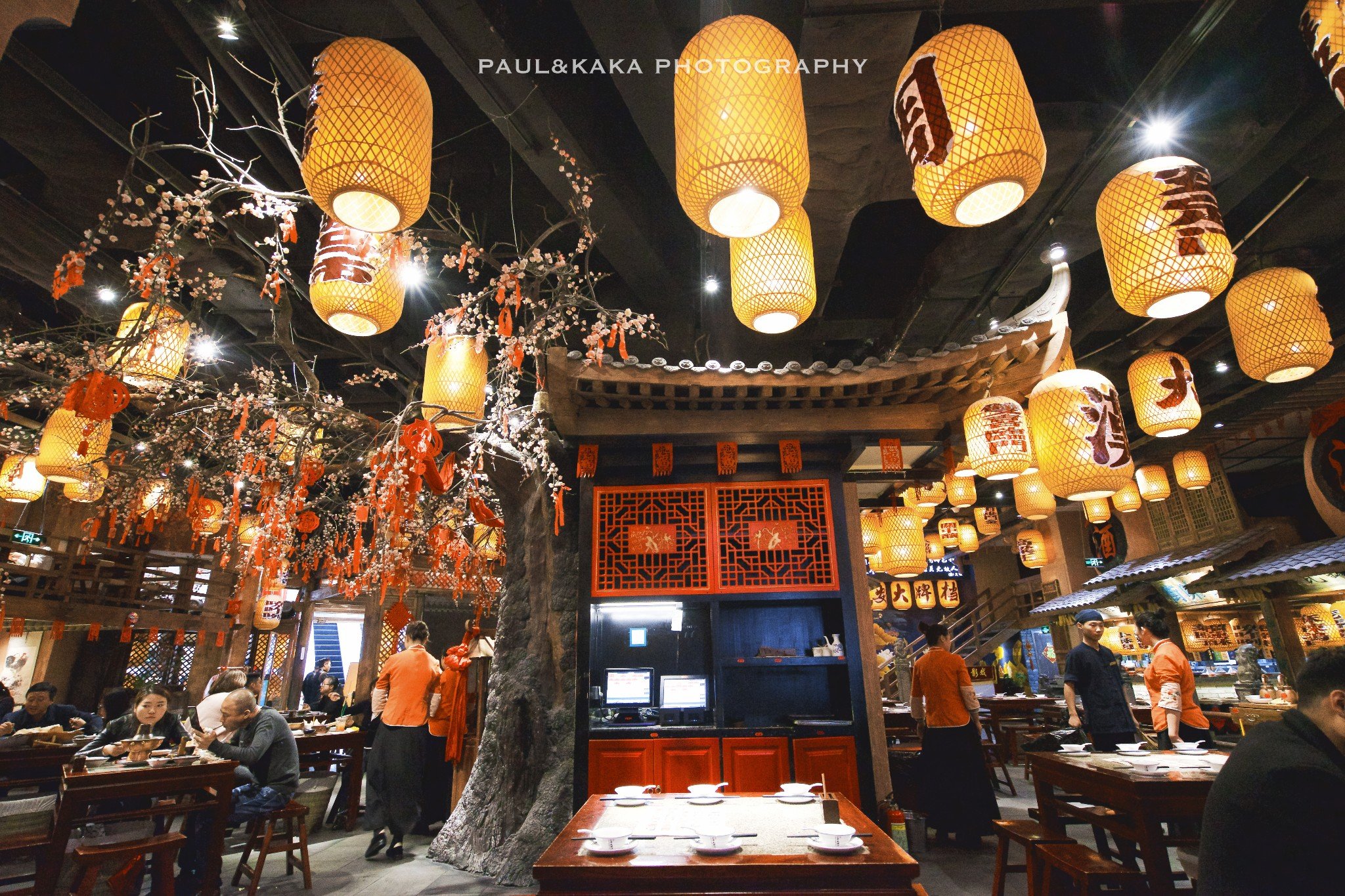 2023长安大牌档之龙头酒肆(印象城购物中心店)美食餐厅,民间烤枣馍,很