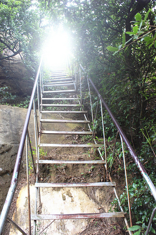 "去到一步登天的路上其实走的有点郁闷，挺害怕自己走这么辛苦到了那儿景色不好。到了之后觉得幸好坚持下来了_一步登天"的评论图片