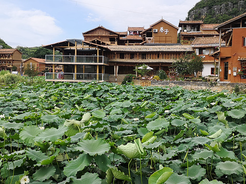 仙人洞彝族文化生态村旅游景点图片